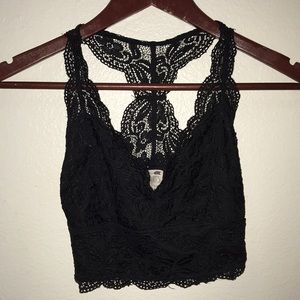 Black bralette
